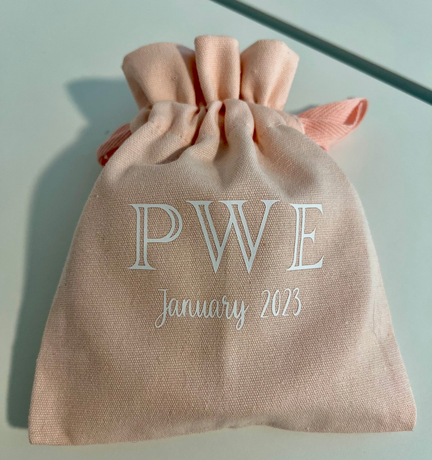 Personalized Milestone Pouch