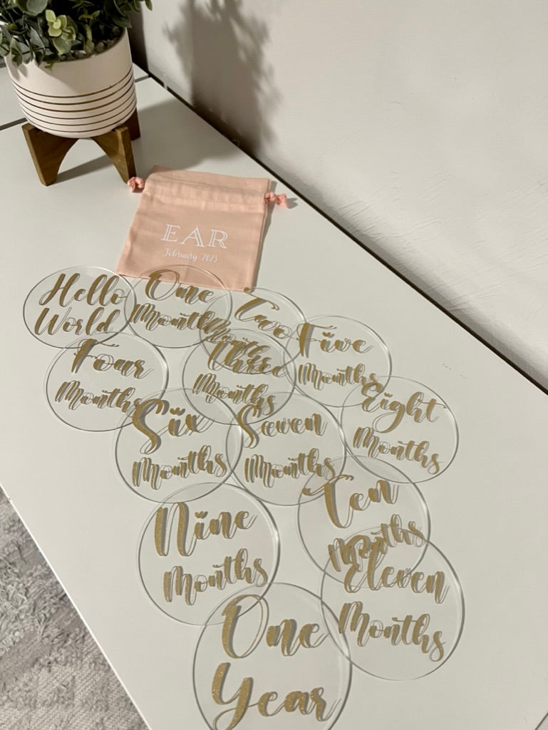 Baby Milestone signs